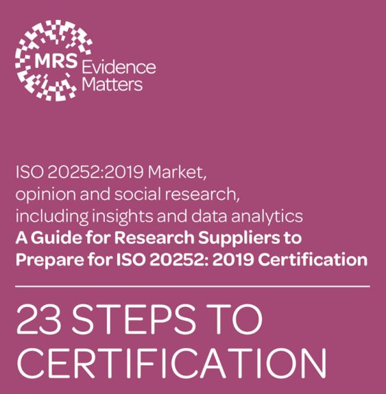 MRS Guidance Steps to ISO 20252